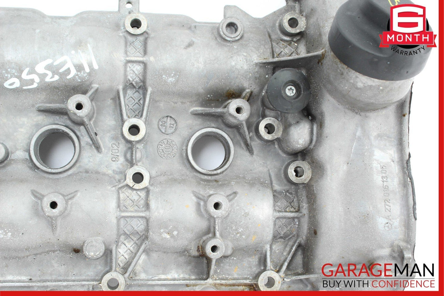 06-13 Mercedes W212 E350 Right Side Engine Motor Cylinder Head Valve Cover OEM