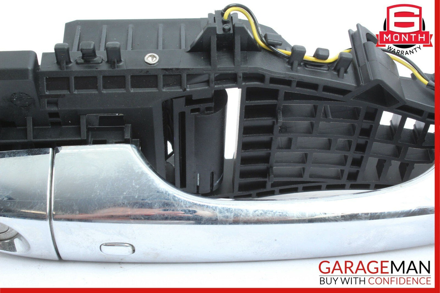 14-17 Maserati Ghibli Front Left Side Exterior Door Handle Assembly Silver OEM
