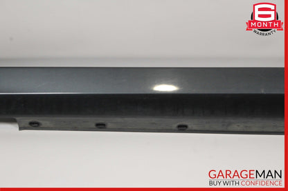 08-14 Mercedes W204 C300 Base Left Side Rocker Skirt Molding Panel Cover Grey