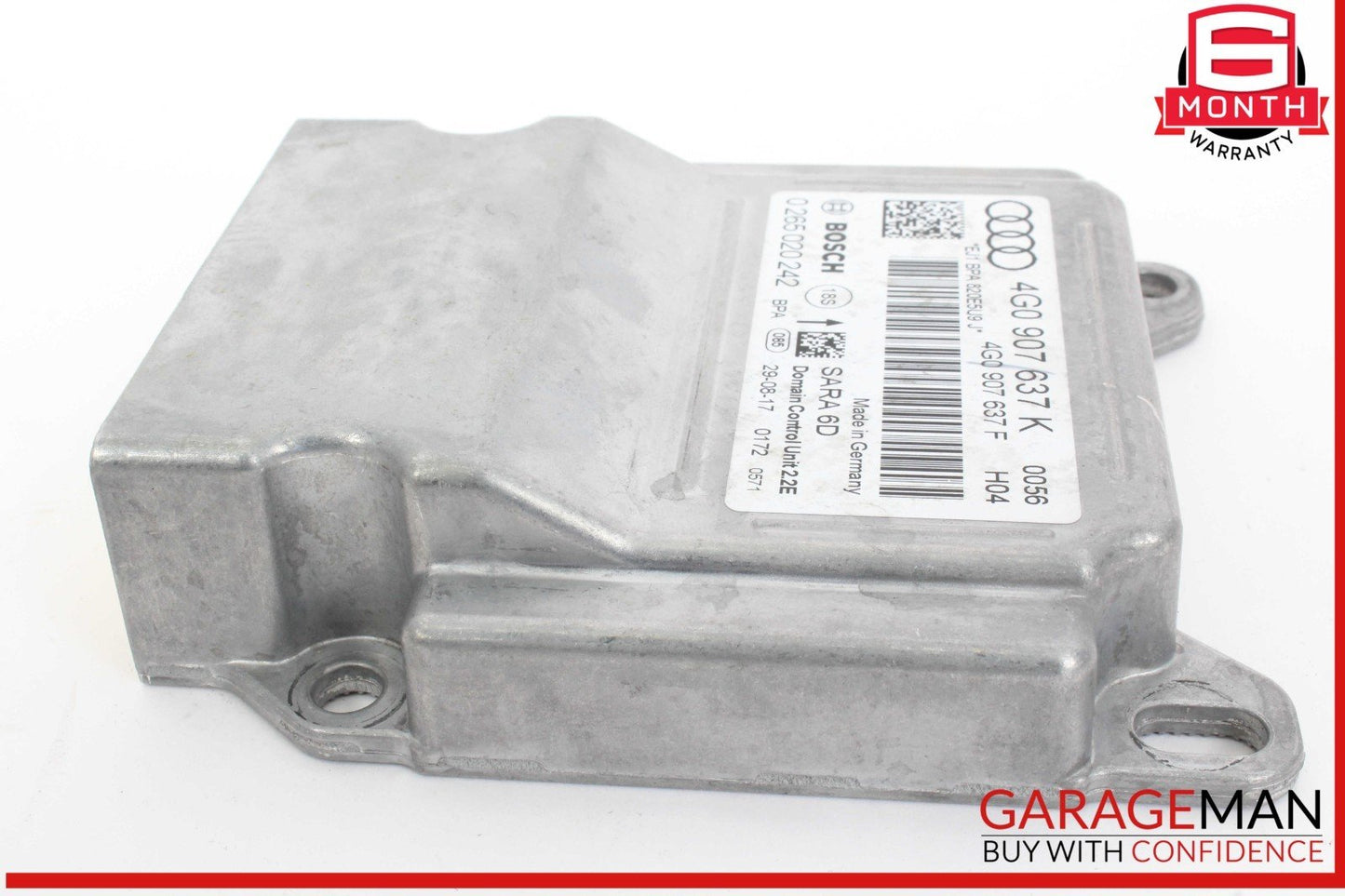 12-18 Audi A6 A7 Yaw Rate Accelerator Stability Speed Control Sensor 4G0907637K