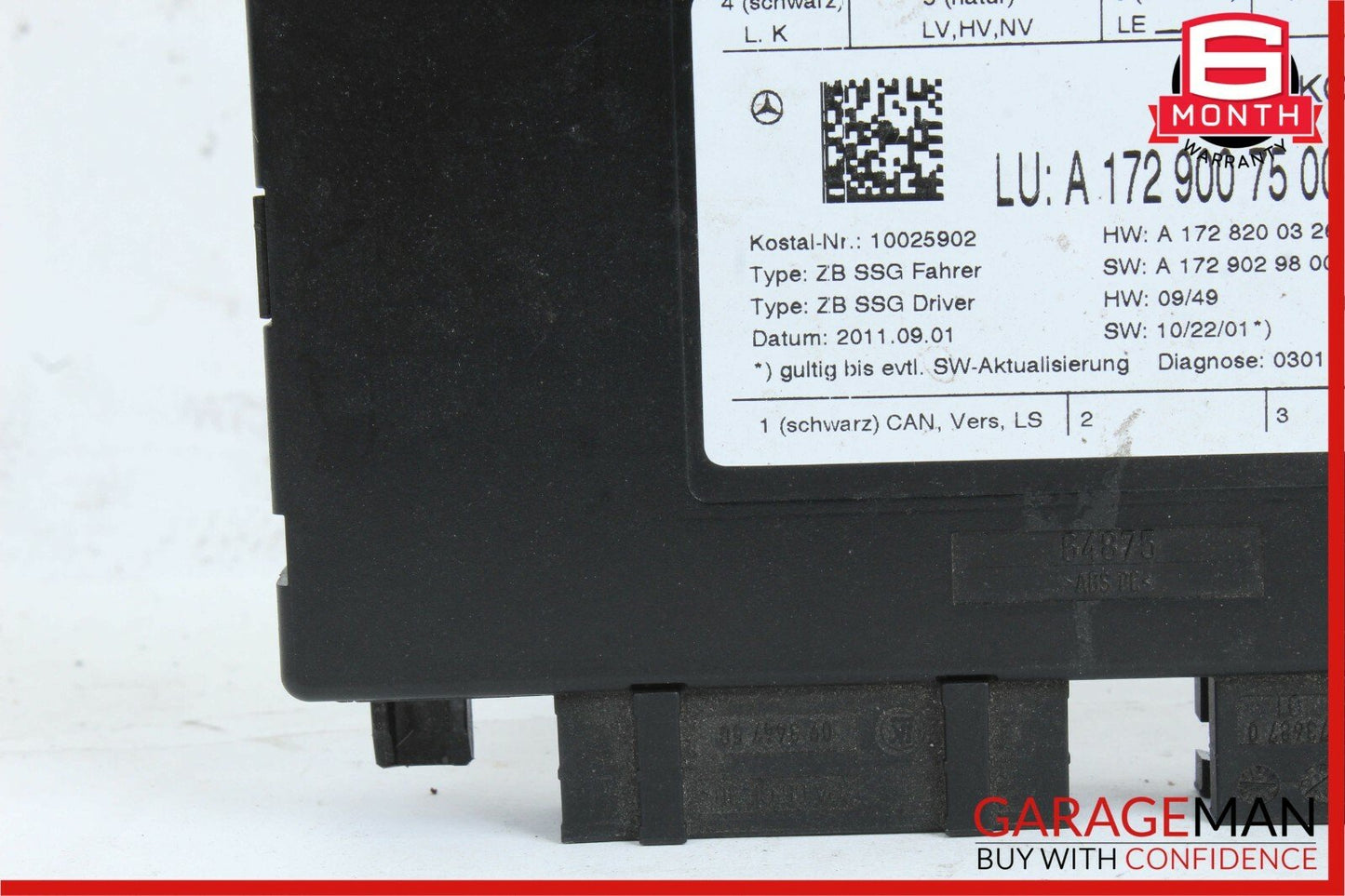 10-18 Mercedes E350 CLS400 E550 Front Left Driver Side Seat Control Module Unit