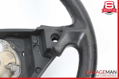 03-10 Porsche Cayenne Turbo 955 957 3 Spoke Driver Steering Wheel Black OEM