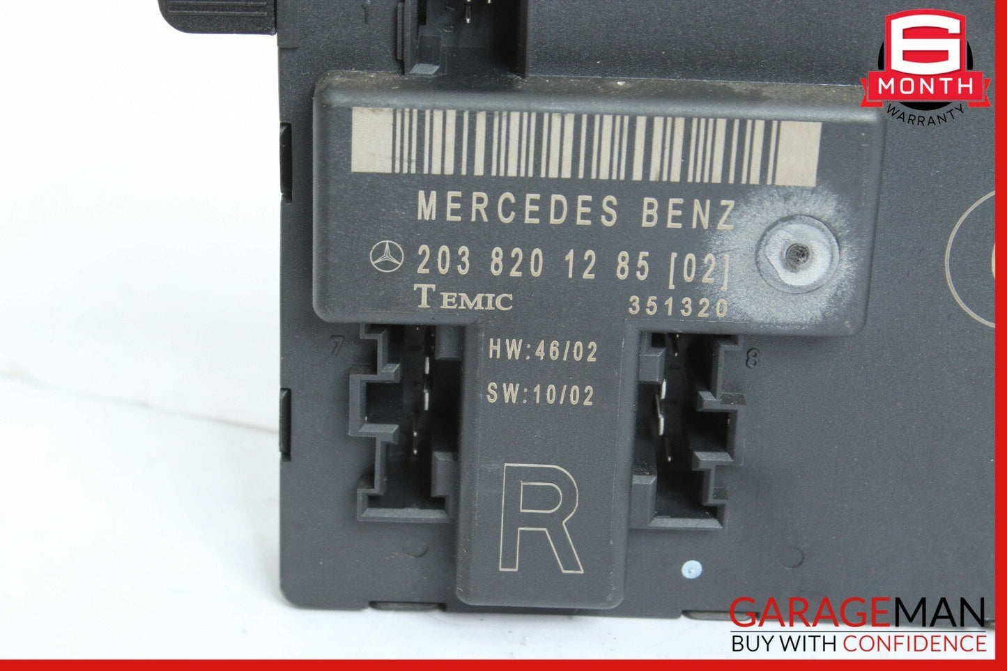 01-07 Mercedes W203 C230 C320 Front Right Side Door Computer Control Module OEM