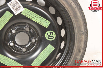 09-16 Audi S4 A4 B8 Spare Tire Wheel Rim  T125/70R19 OEM
