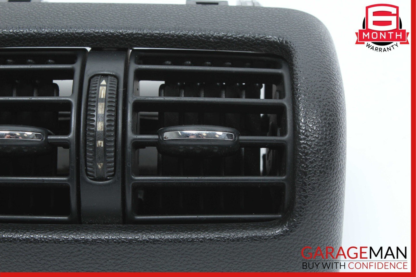 01-07 Mercedes W203 C230 Rear Center Console A/C AC Heater Air Vent Trim Black