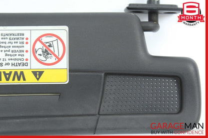 05-11 Mercedes R171 SLK280 SLK350 Front Left Sun Visor Sunvisor Shade Cover OEM