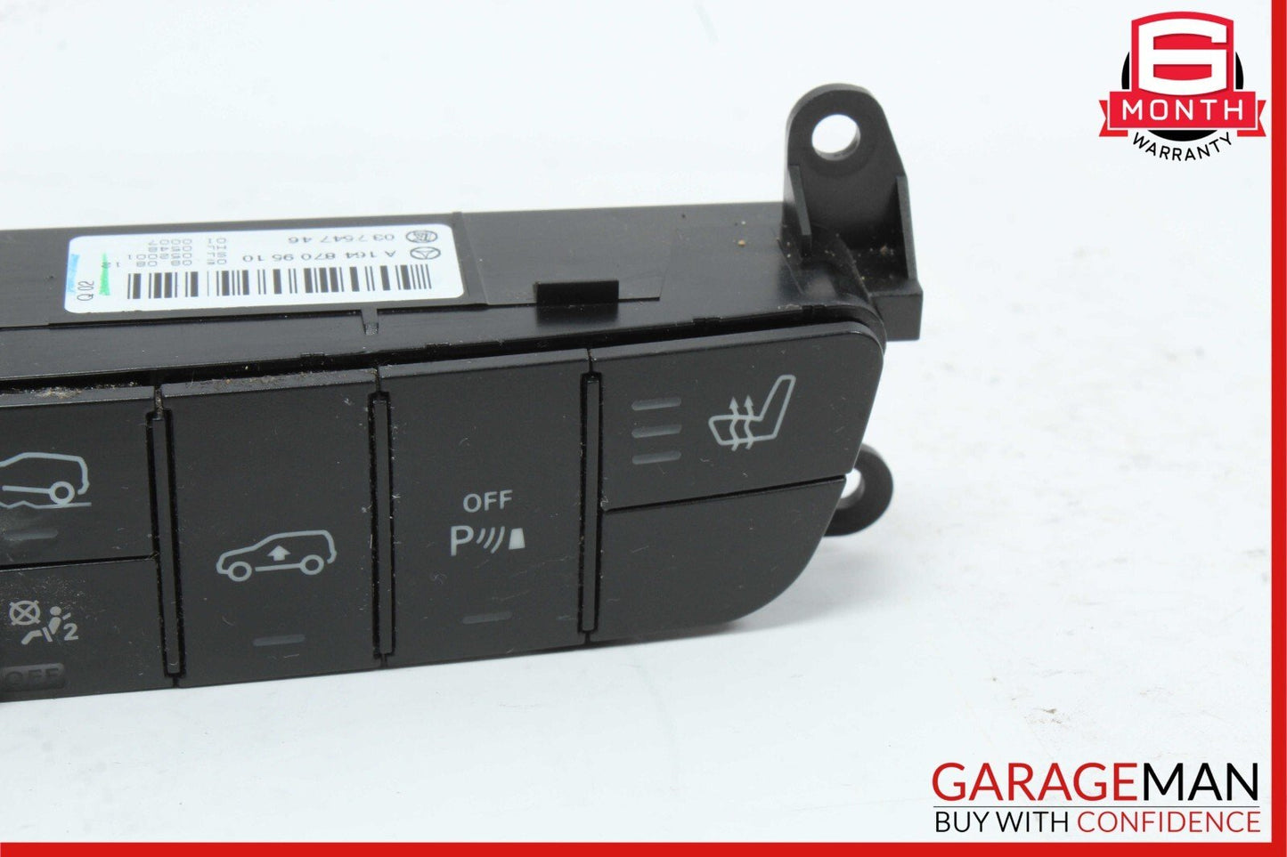 06-12 Mercedes X164 GL550 GL450 Dash Hazard Heated Seats ESP Control Panel