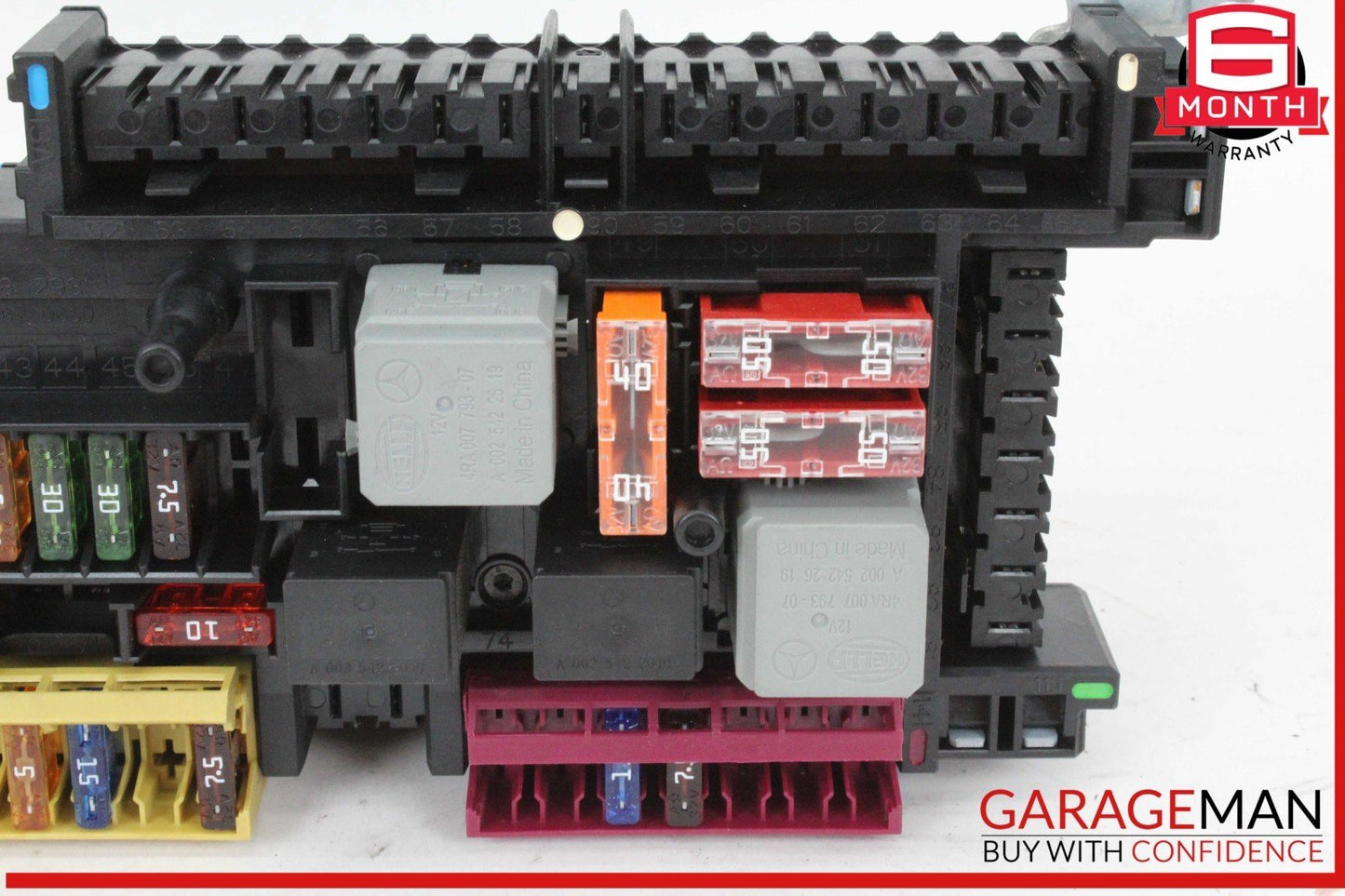 10-11 Mercedes W204 C300 C250 Rear SAM Module Relay Fuse Box 2049060005 OEM