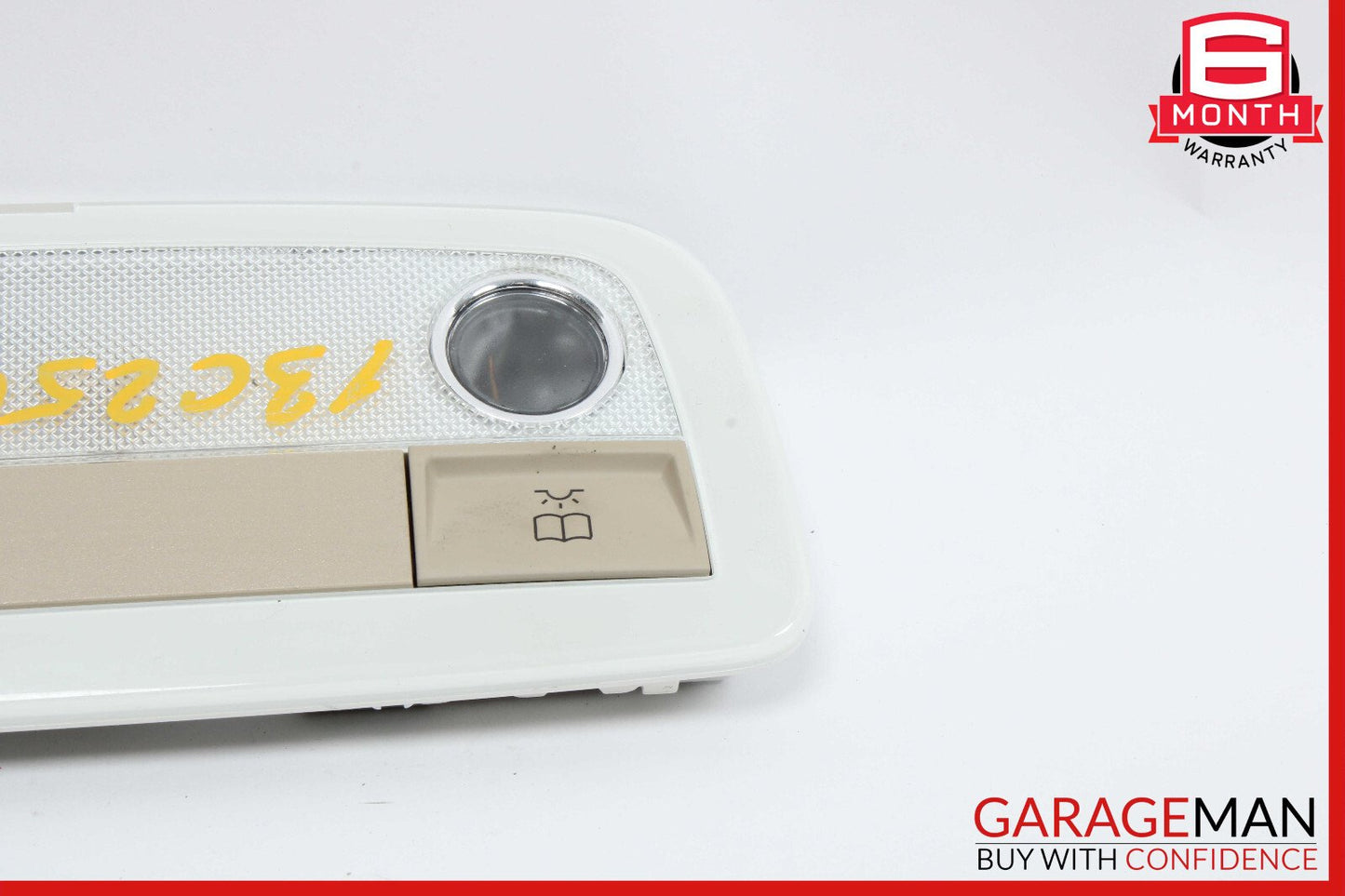 08-21 Mercedes W204 C250 GLK350 Rear Overhead Dome Light Beige 2048204901 OEM