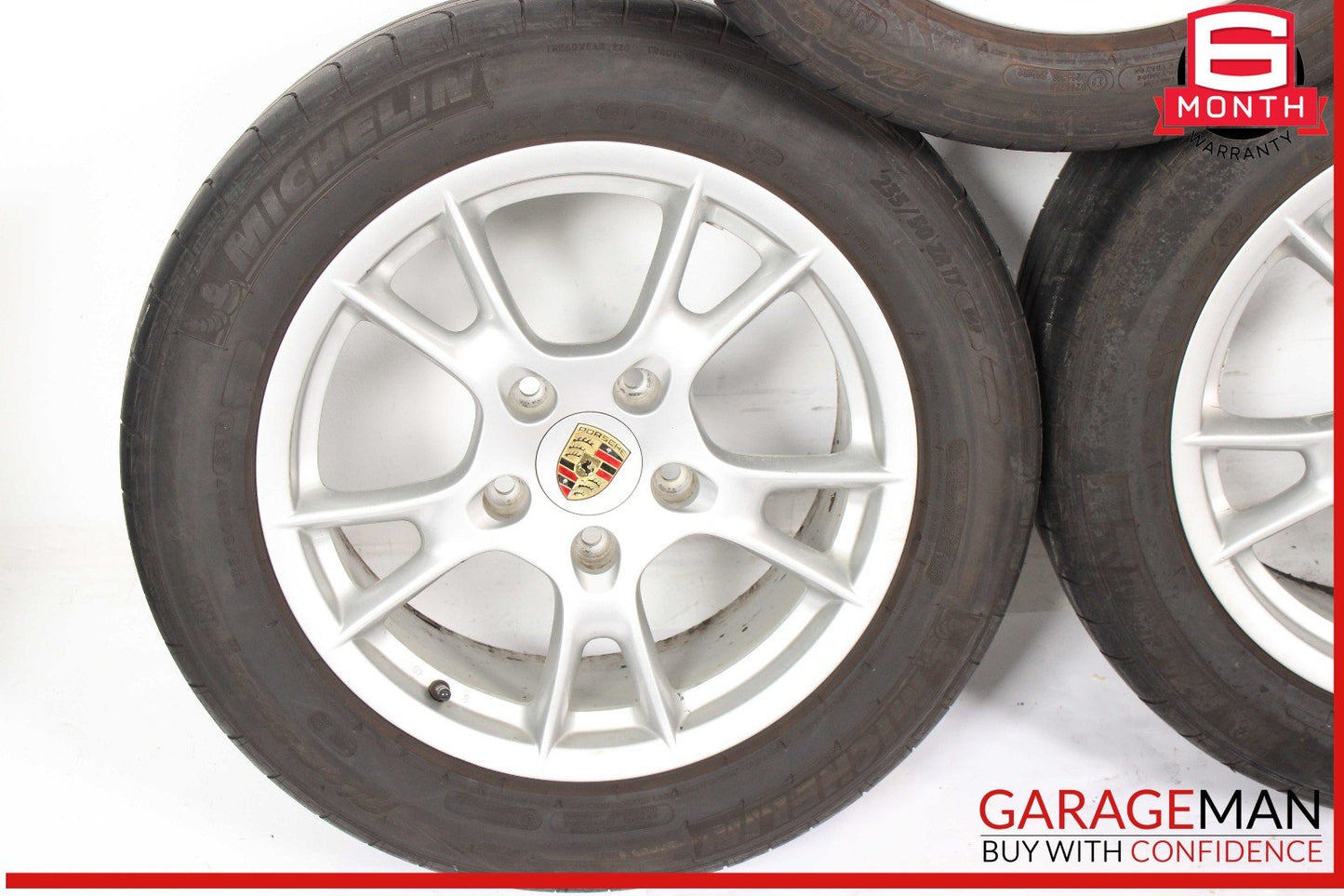 05-08 Porsche Boxster Cayman Wheel Tire Rim Set of 4 Pc R17 OEM