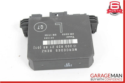 01-07 Mercedes W203 C230 C280 Rear Left Side Door Computer Control Module Unit