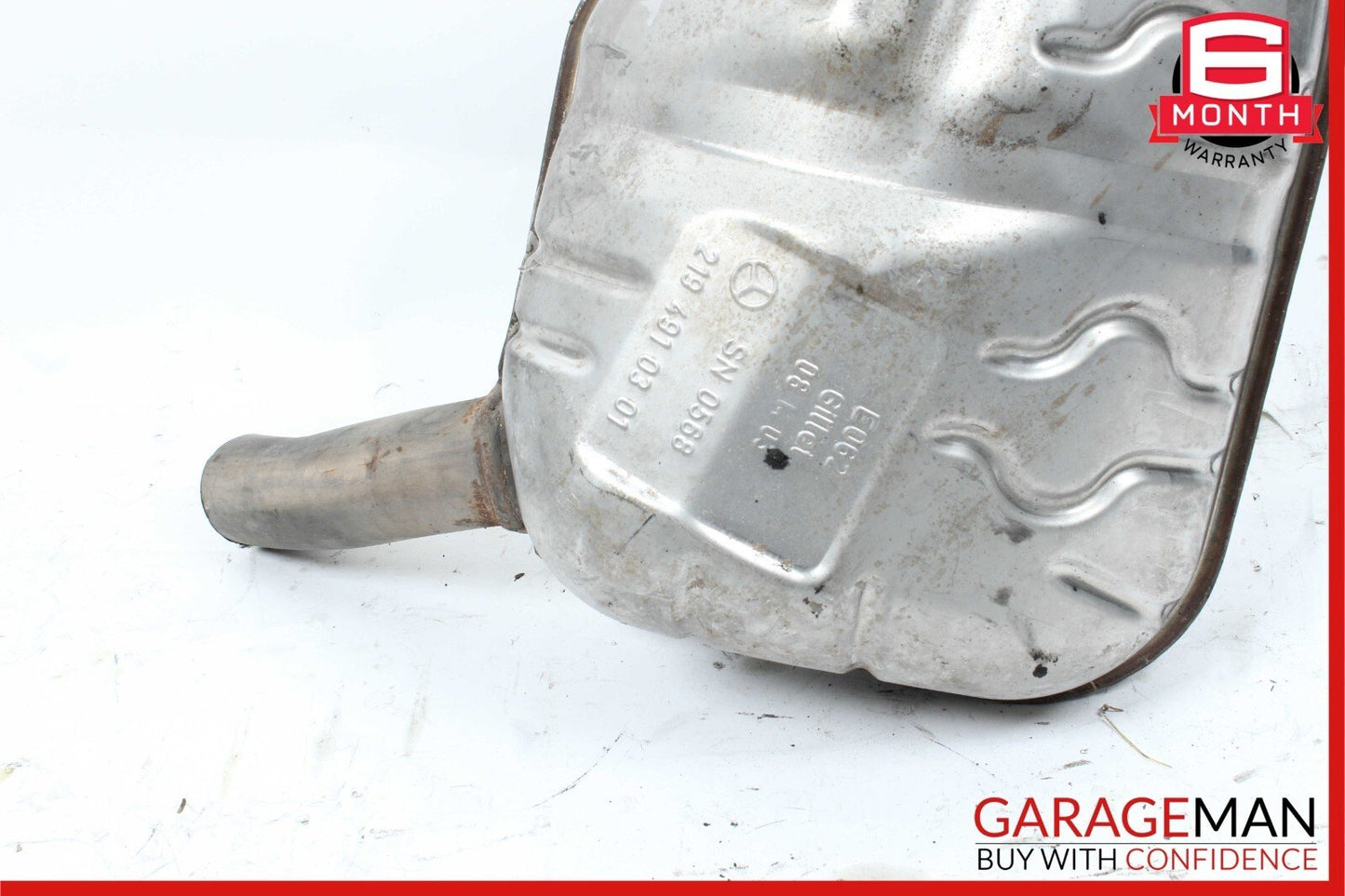 06-08 Mercedes W219 CLS500 CLS550 AMG Exhaust Muffler Right Passenger Side OEM