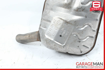 06-08 Mercedes W219 CLS500 CLS550 AMG Exhaust Muffler Right Passenger Side OEM