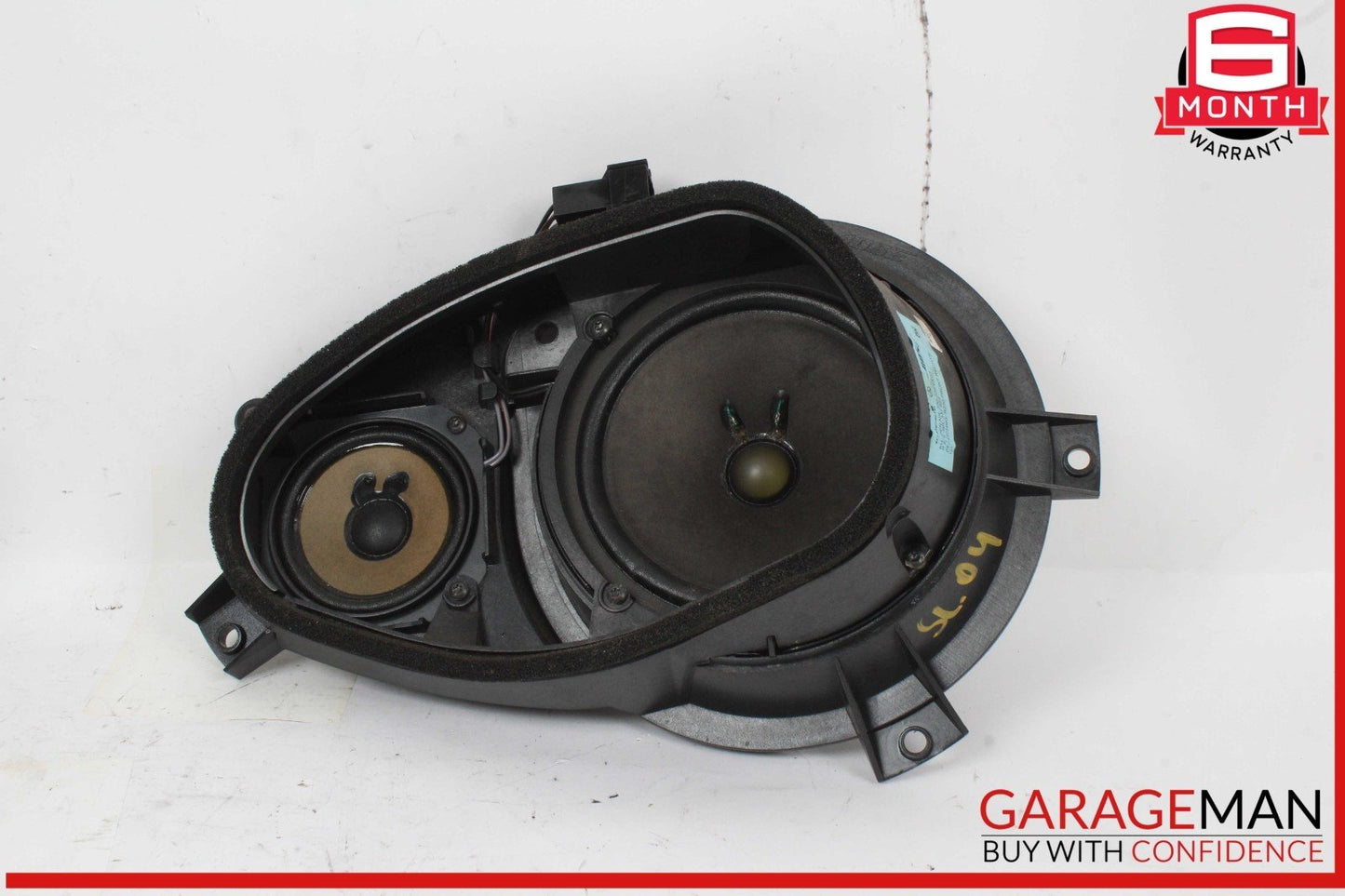 03-08 Mercedes R230 SL500 SL55 Left & Right Side Door Audio Speakers Set Bose