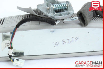10-16 Mercedes W212 E350 E400 C300 Interior Top Upper Rear View Mirror Gray OEM