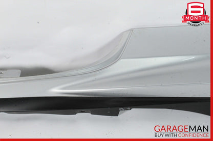 20-22 Ferrari F8 Left Driver Side Rocker Skirt Moulding Trim Panel Cover Silver