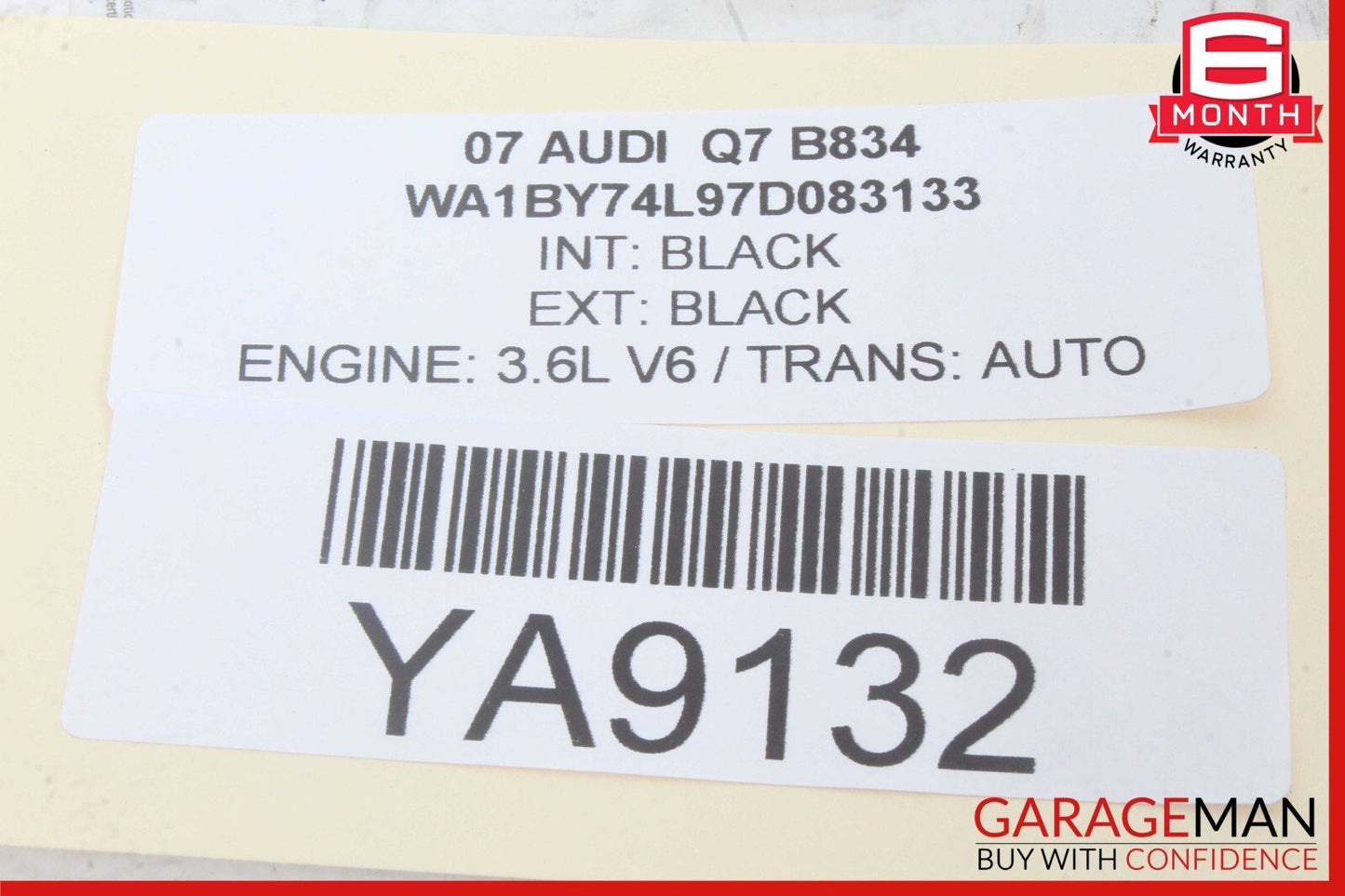 07-09 Audi Q7 Front Left Driver Side Door Control Module 4L0959792B OEM