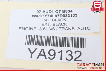 07-09 Audi Q7 Front Left Driver Side Door Control Module 4L0959792B OEM