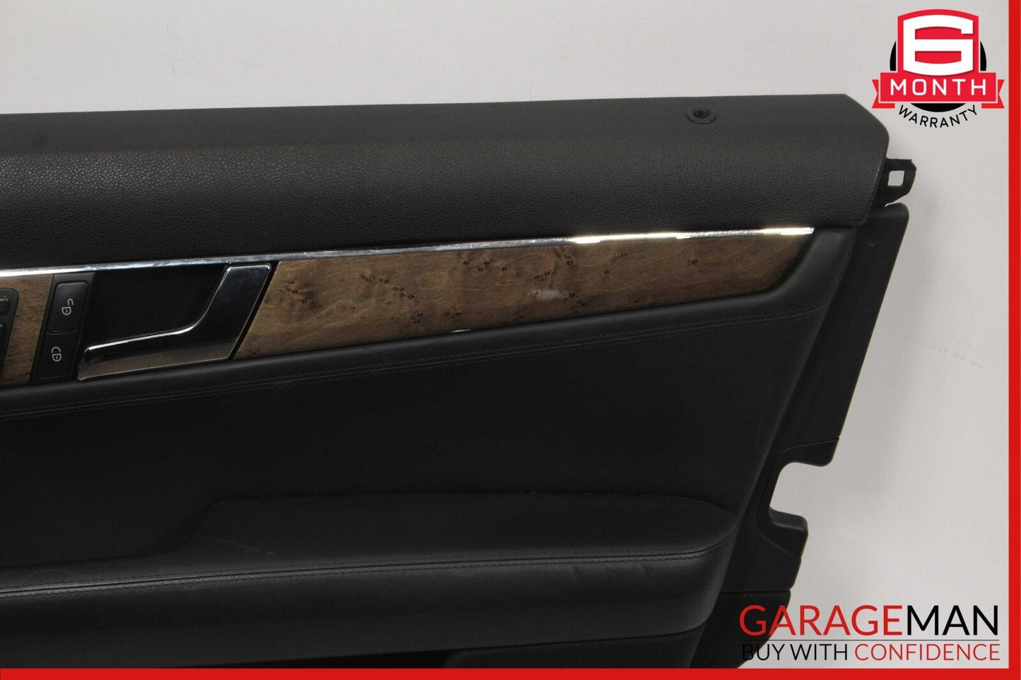 08-14 Mercedes W204 C63 AMG Sedan Front Right Passenger Interior Door Panel OEM