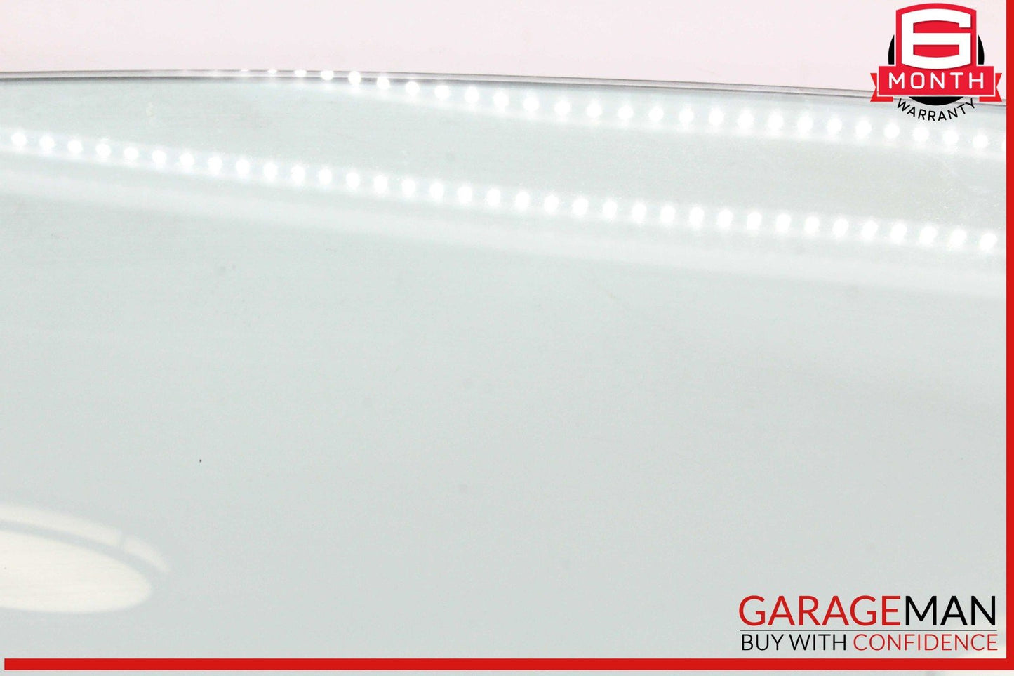03-13 Maserati Quattroporte M139 Rear Right Passenger Side Door Window Glass OEM