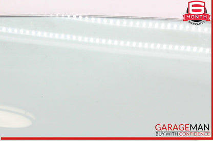 03-13 Maserati Quattroporte M139 Rear Right Passenger Side Door Window Glass OEM