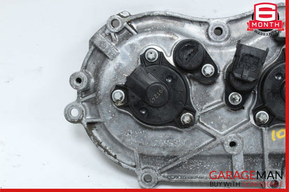 06-13 Mercedes W212 E350 S550 Front Right Engine Timing Chain Cover Plate OEM