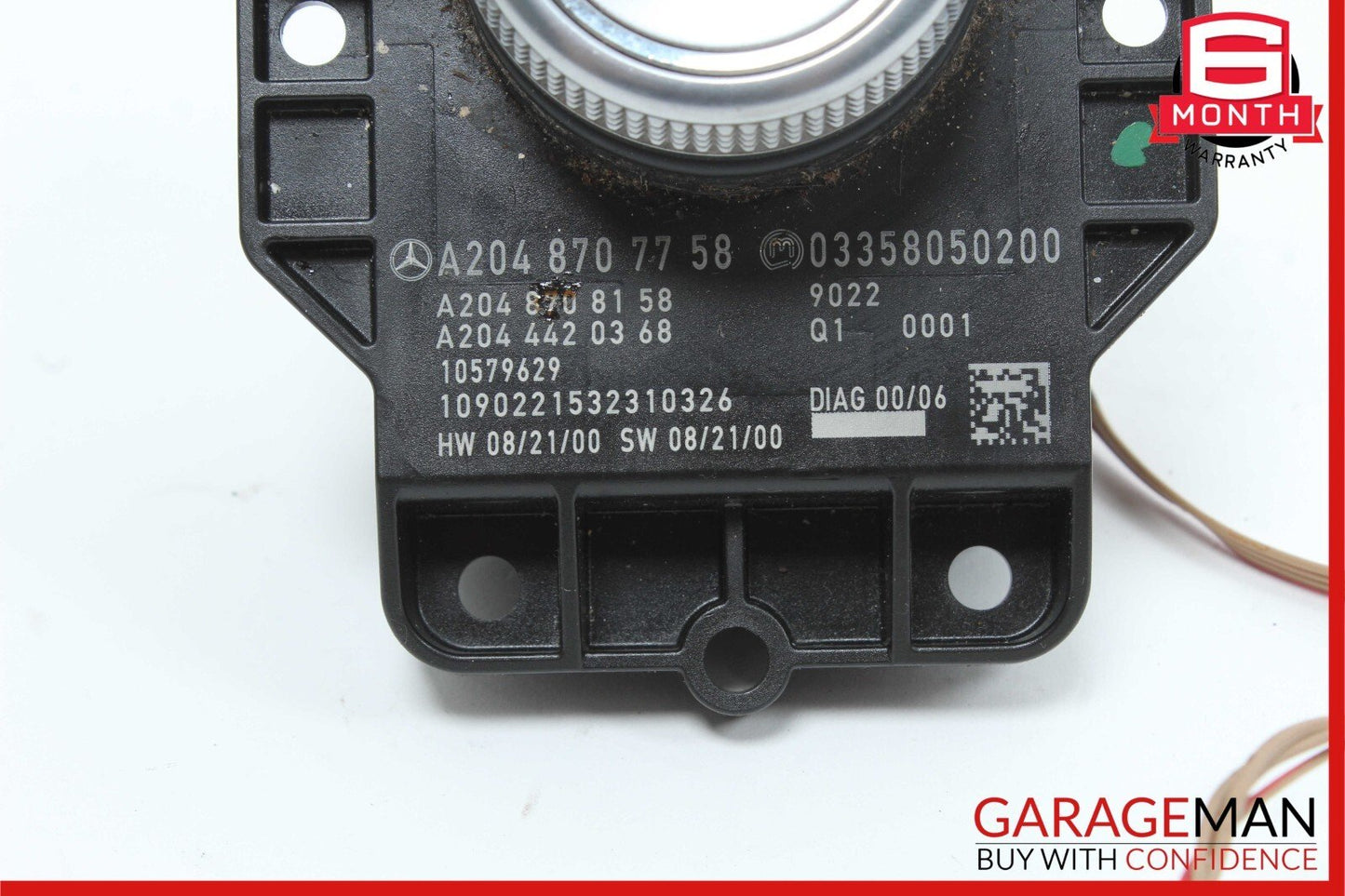 08-12 Mercedes W204 C300 Console Command Controller Knob Multi Switch Module OEM