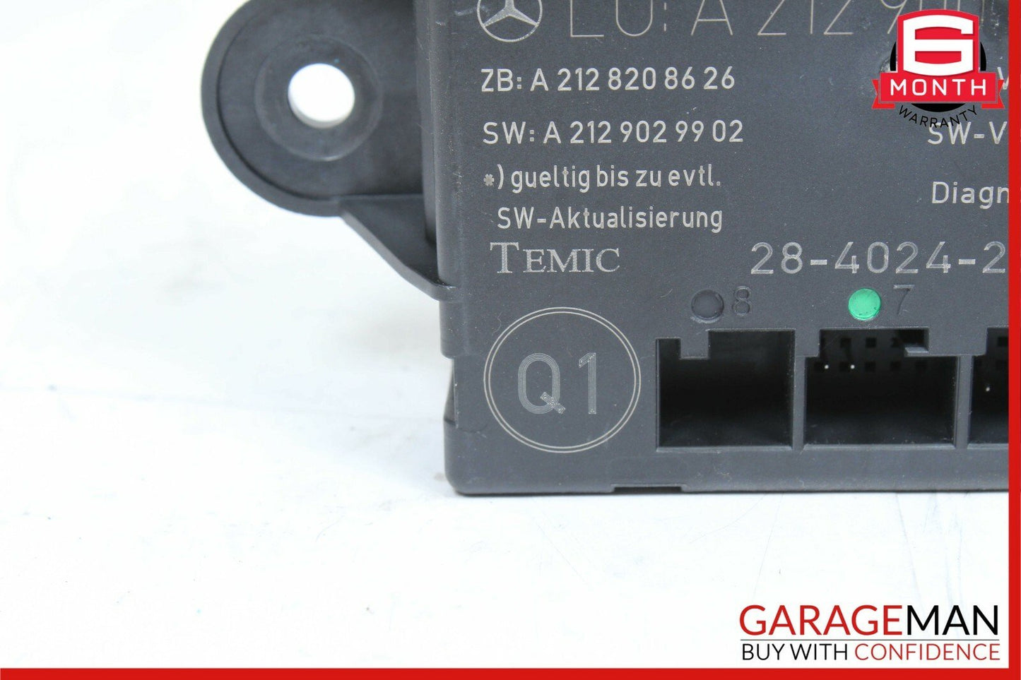 08-14 Mercedes W204 C250 C300 C63 AMG Rear Right Side Door Control Module Unit