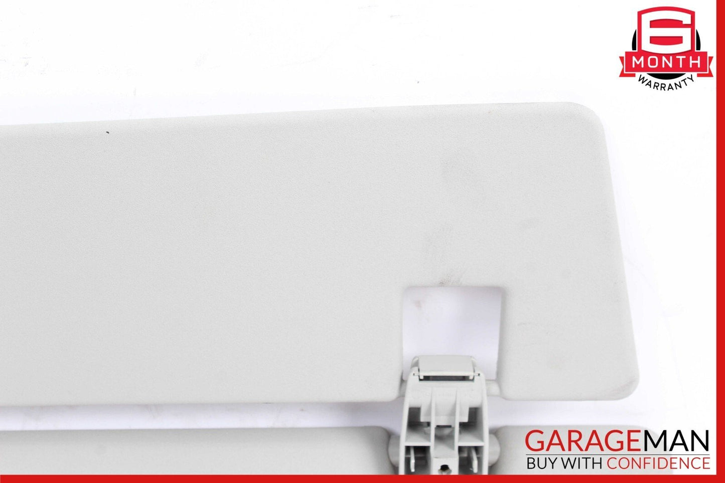 06-12 Mercedes X164 GL450 ML350 Front Left Side Sun Visor Sunvisor Cover Grey