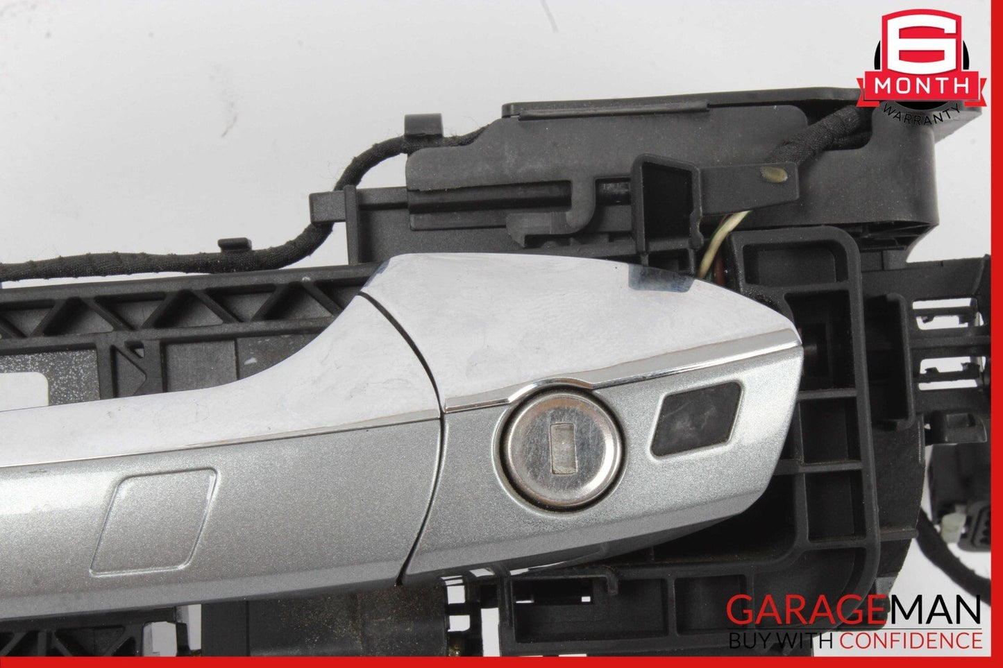 12-20 Mercedes R172 SLK250 SLC300 Left Exterior Door Handle Keyless Go Silver