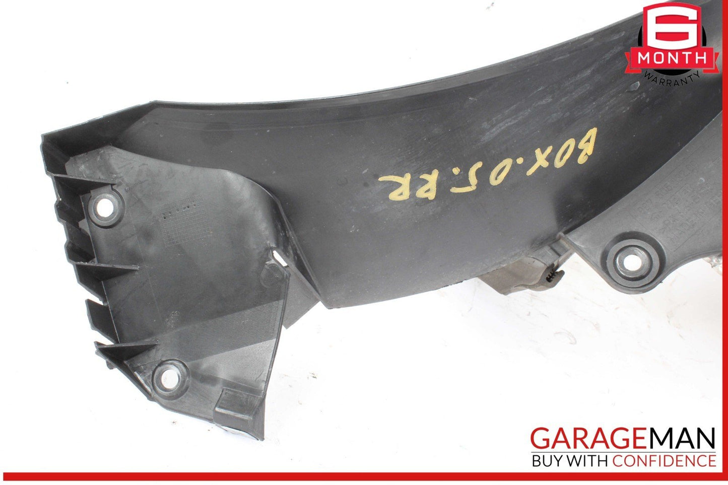 05-08 Porsche Boxster 987 Rear Right Passenger Side Bumper Guide Heat Shield OEM