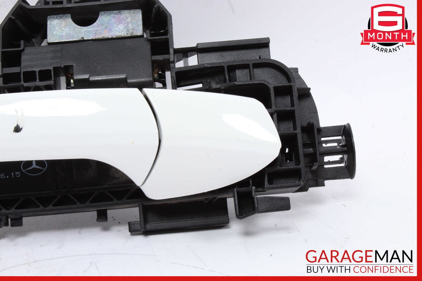 12-20 Mercedes W117 CLA250 Rear Right Side Exterior Door Handle White OEM