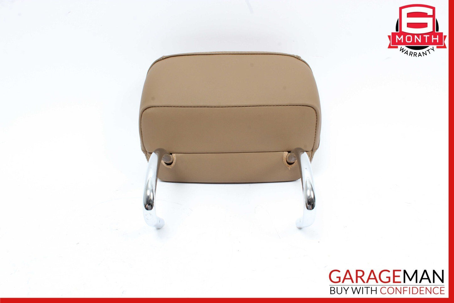07-09 Mercedes W221 S600 S63 AMG Rear Center Seat Headrest Head Rest Brown OEM