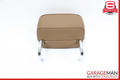 07-09 Mercedes W221 S600 S63 AMG Rear Center Seat Headrest Head Rest Brown OEM