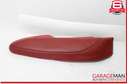 18-24 Audi S5 A5 Rear Left and Rear Right Side Seat Bolster Trim Panel Red OEM