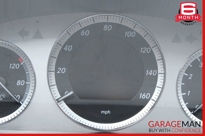 09-12 Mercedes X204 GLK350 Instrument Speedometer Cluster 2049003302 OEM