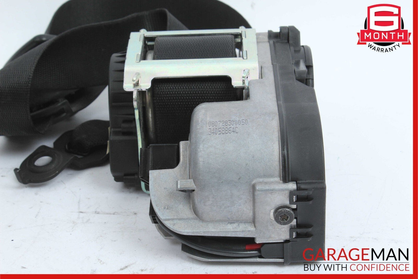 06-13 Mercedes W251 R350 GL450 Front Left Seat Belt Seatbelt Retractor Black OEM