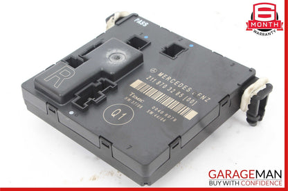 06-11 Mercedes W211 E350 E500 CLS350 Rear Right Side Door Control Module Unit