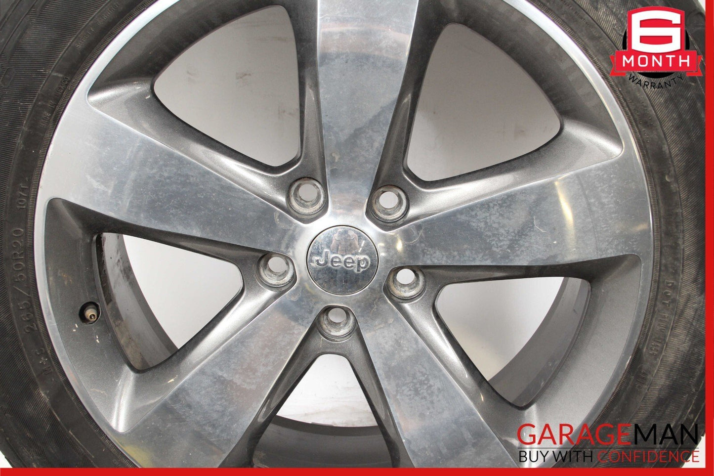 14-17 Jeep Grand Cherokee Tire Wheel Rim 20 x 8 ET56.4 R20 20" OEM