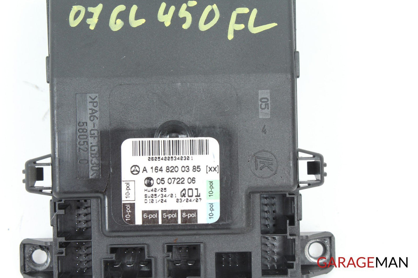 06-12 Mercedes W164 ML63 AMG GL450 Front Left Side Door Control Module OEM