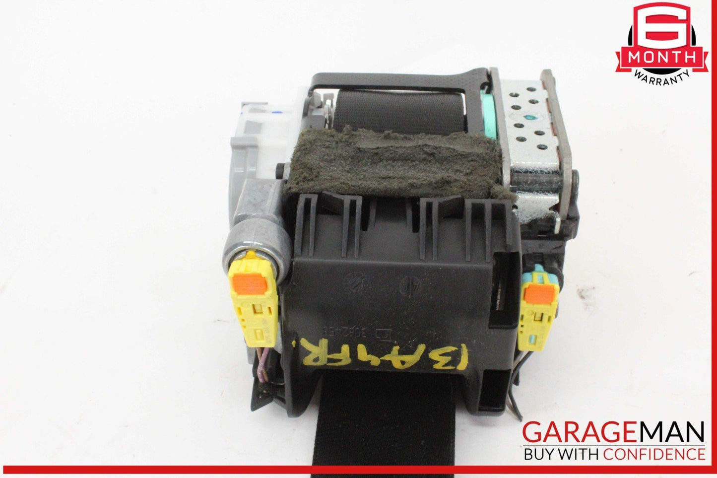 09-16 Audi A4 S4 Front Right Passenger Side Seat Belt Seatbelt Retractor OEM