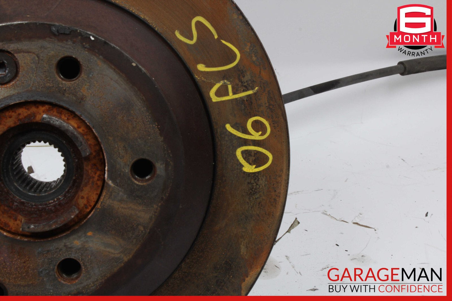 03-10 Porsche Cayenne 955 957 Rear Right Wheel Spindle Knuckle Hub Bearing OEM