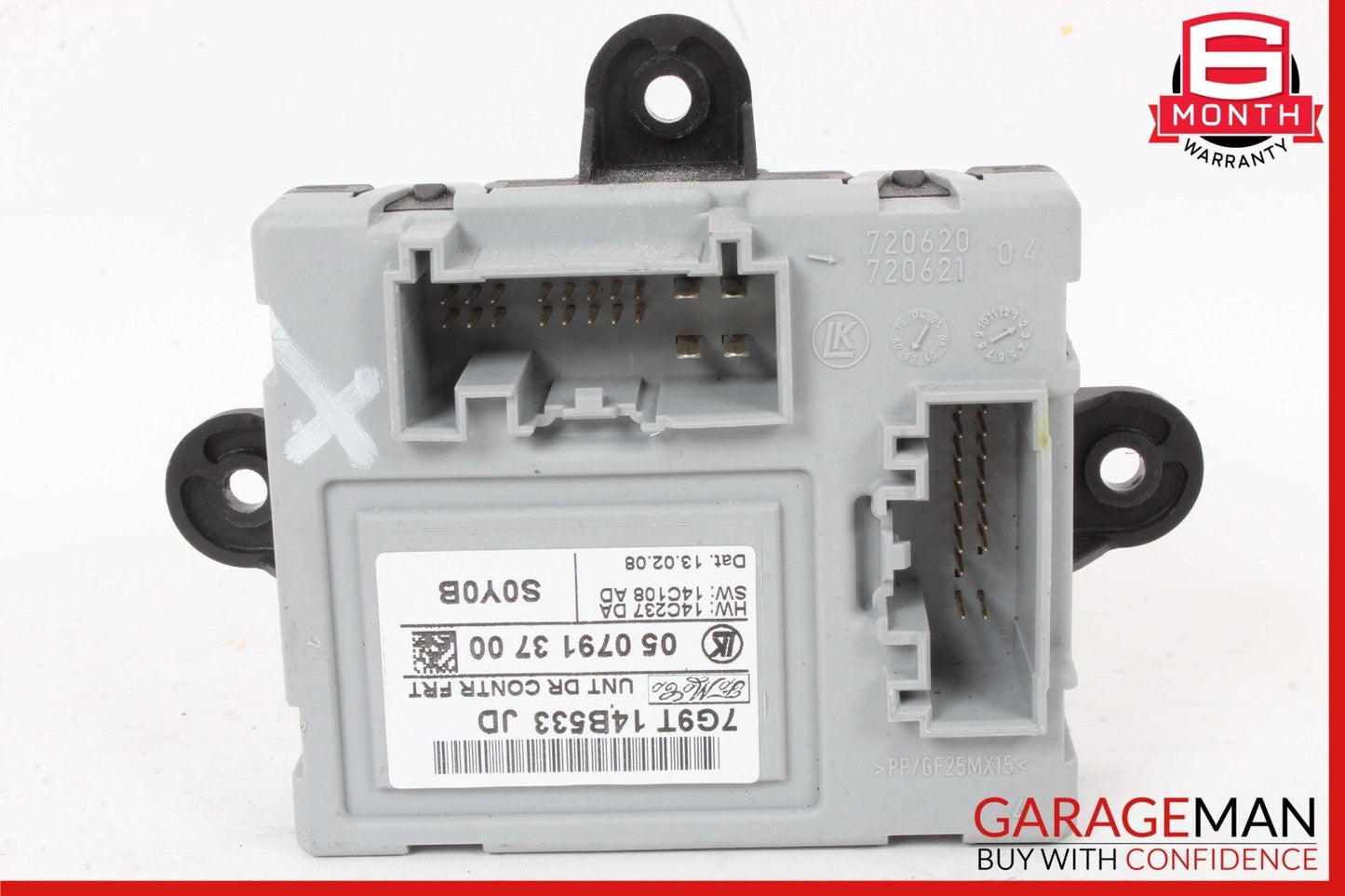 09-11 Jaguar XF Front Right Door Control Module 7G9T14B533JD OEM