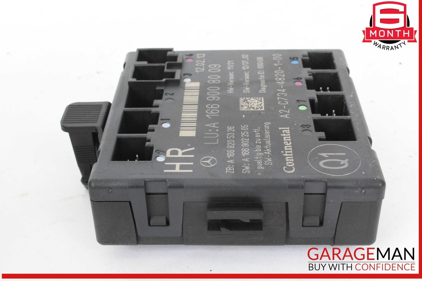 12-19 Mercedes X166 GL450 4MATIC Rear Right Side Door Control Module Unit
