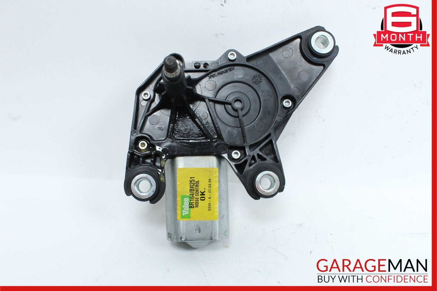 06-13 Mercedes W251 R320 ML350 Valeo Rear Window Windshield Glass Wiper Motor