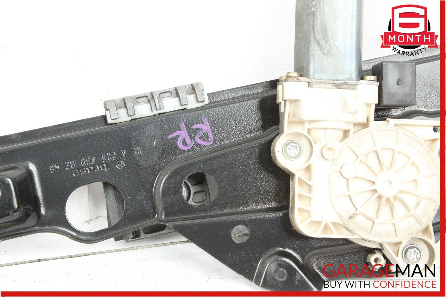 03-09 Mercedes W211 E550 E500 Rear Right Side Door Window Regulator Motor