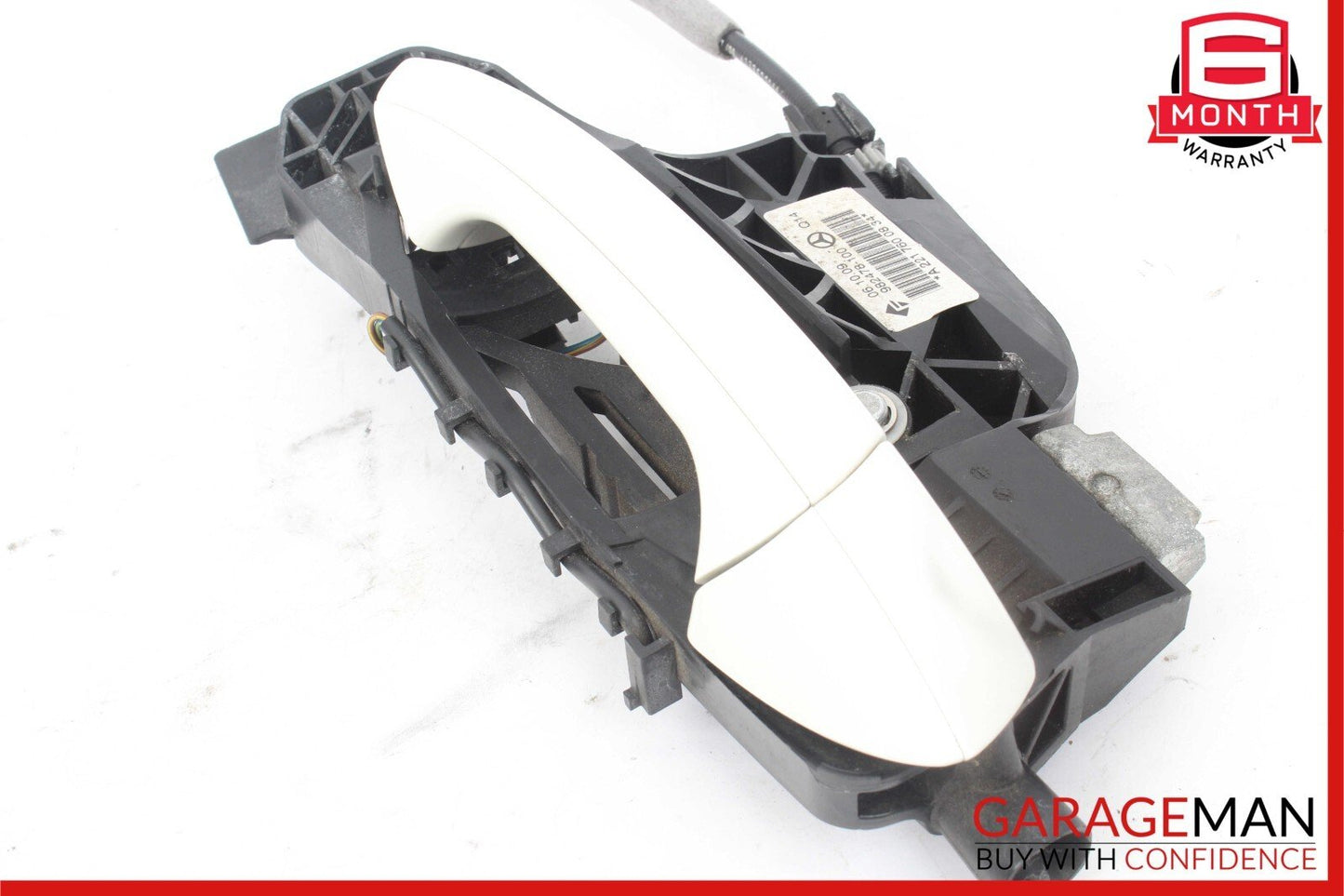 07-13 Mercedes W221 S63 AMG Rear Right Side Keyless Go Exterior Door Handle Grey