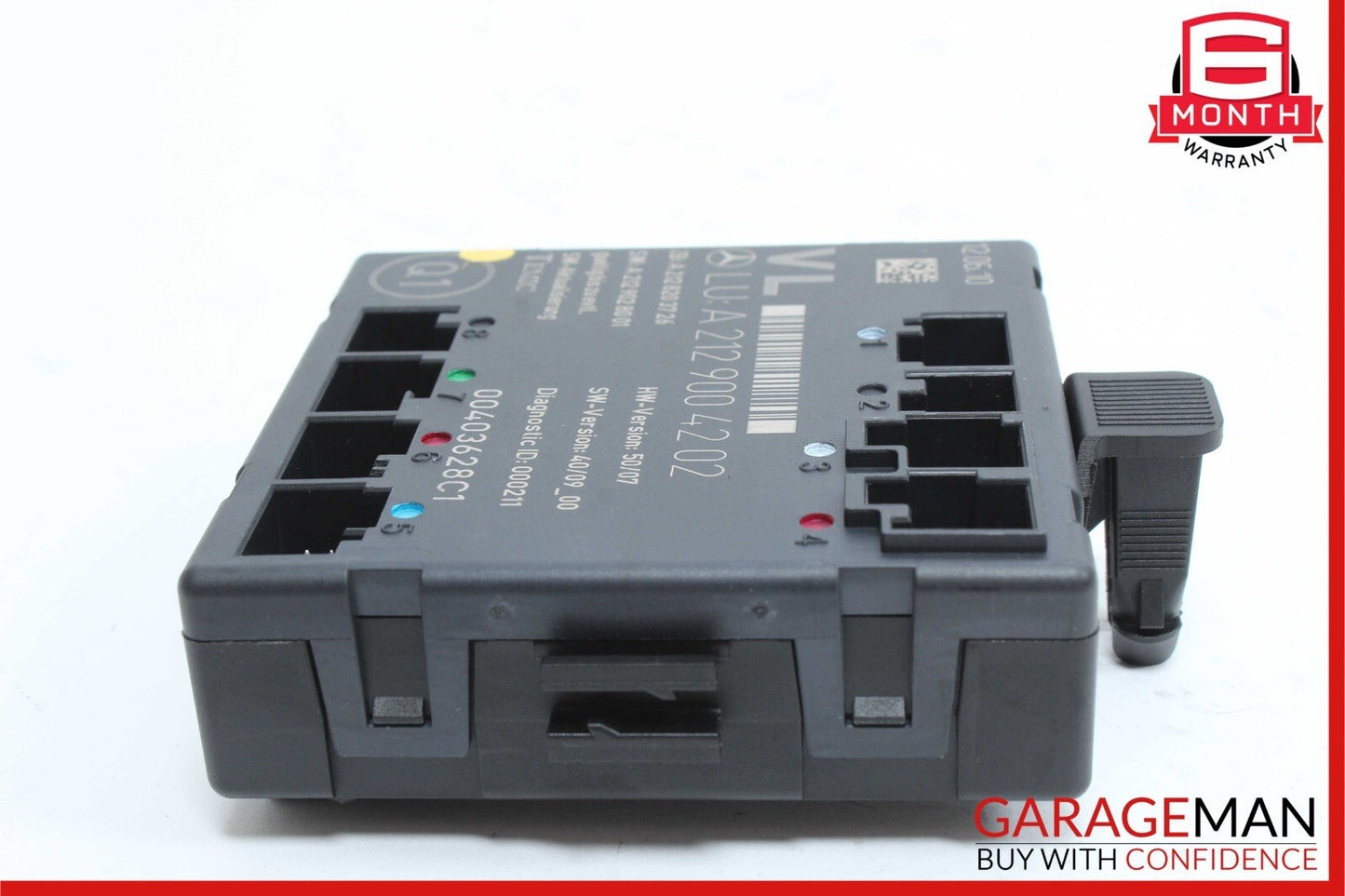 08-18 Mercedes W204 C300 SLK350 E400 Front Left Side Door Control Module OEM