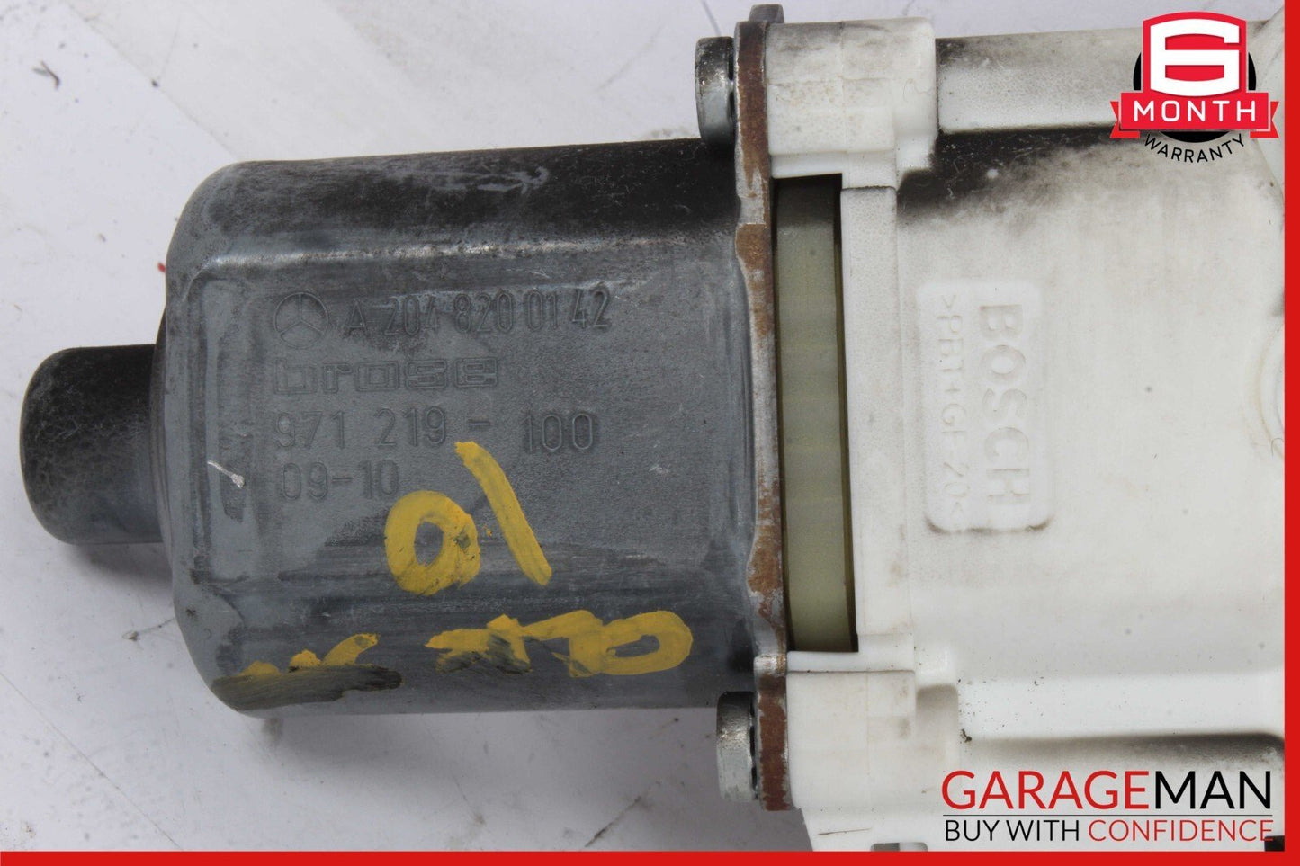 08-14 Mercedes W204 C250  C63 AMG Left Side Door Window Regulator Motor Unit OEM