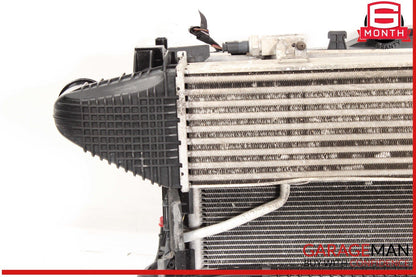 12-15 Mercedes W204 C250 Engine Motor Cooling Radiator A/C AC Condenser Assembly